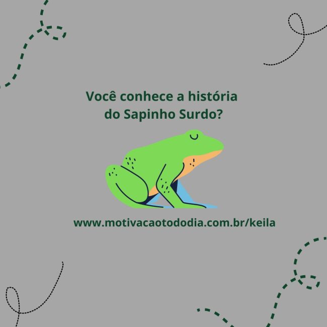 A história do sapinho