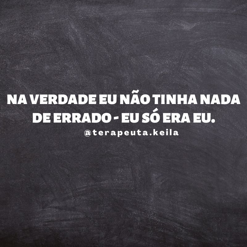Aceite aquilo que te pertence
