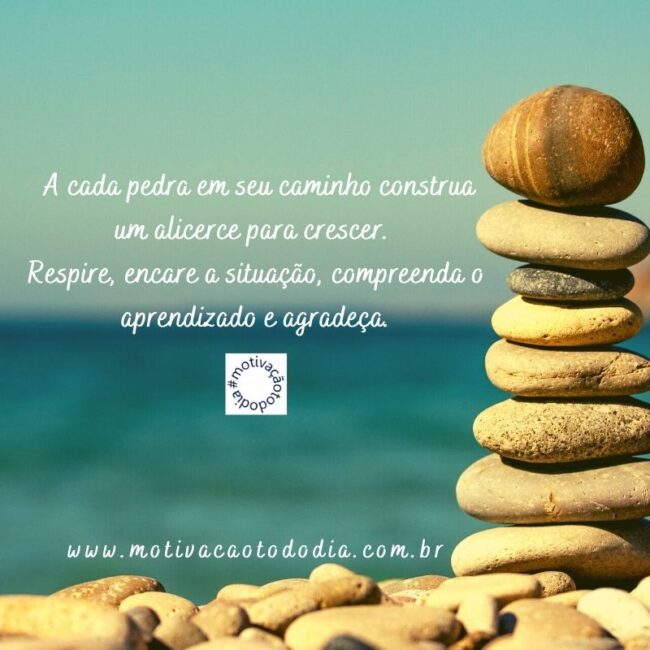 Agradeça o que não for bom