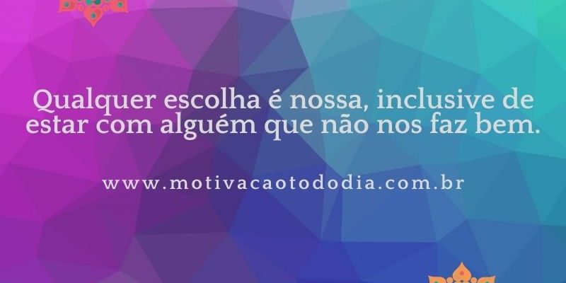 Nós, o outro e as escolhas